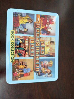 The Baby-Sitters Club 6 Book Collection Ann M Martin Vintage Tin Set.    (BT)